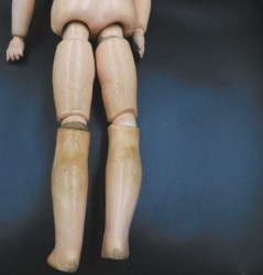 antique doll purple am 390 legs